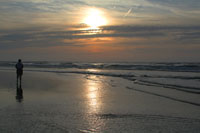 Vorschaubild, Sonnenuntergang am Strand